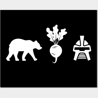 Bears, Beets, BSG Posters and Art